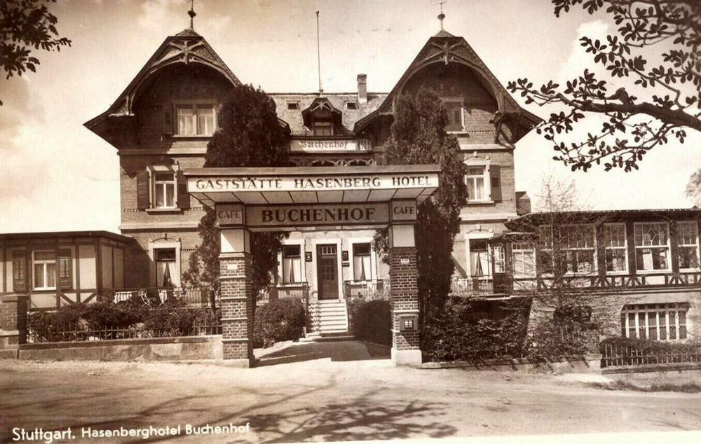 hasenberghot buchenhof hindenburg briefmar